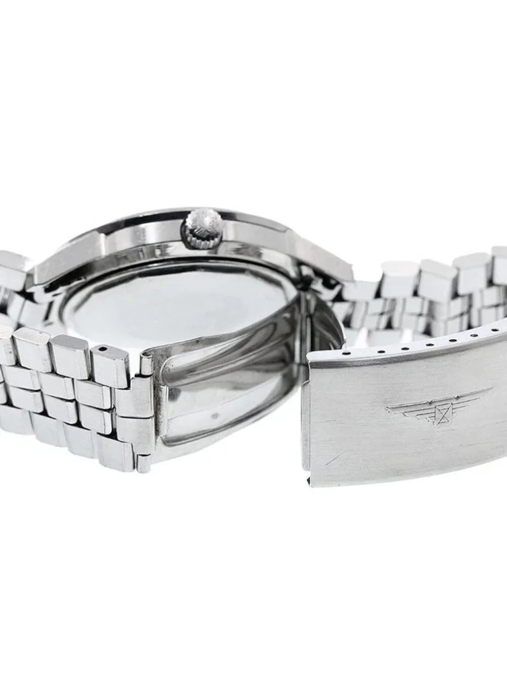 LONGINES 1501 Cal.506 Date Silver Dial Automatic Men's Watch_966592